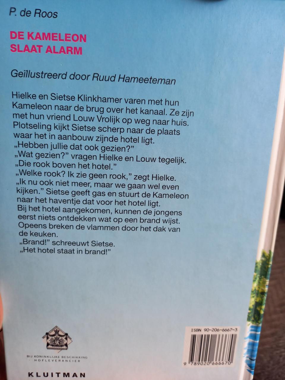 De Kameleon slaat alarm