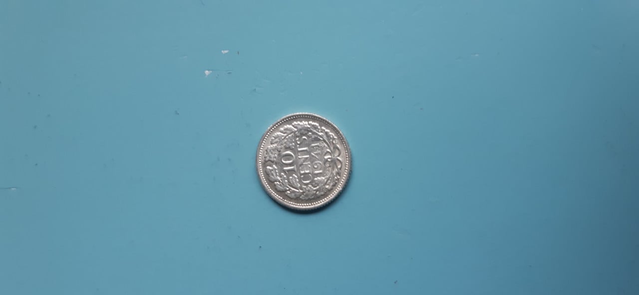 Wilhelmina 10 cent