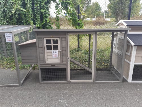 Kippenhok konijnenhok Marie ZH10 OUTLET te koop