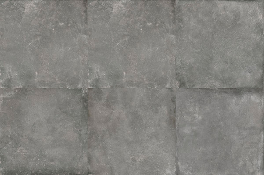 3030-69 Stèènhoeie actie: Betonlook tegels 80x80, grijs, nu per m²