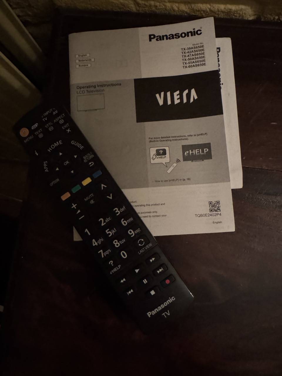 Panasonic tv