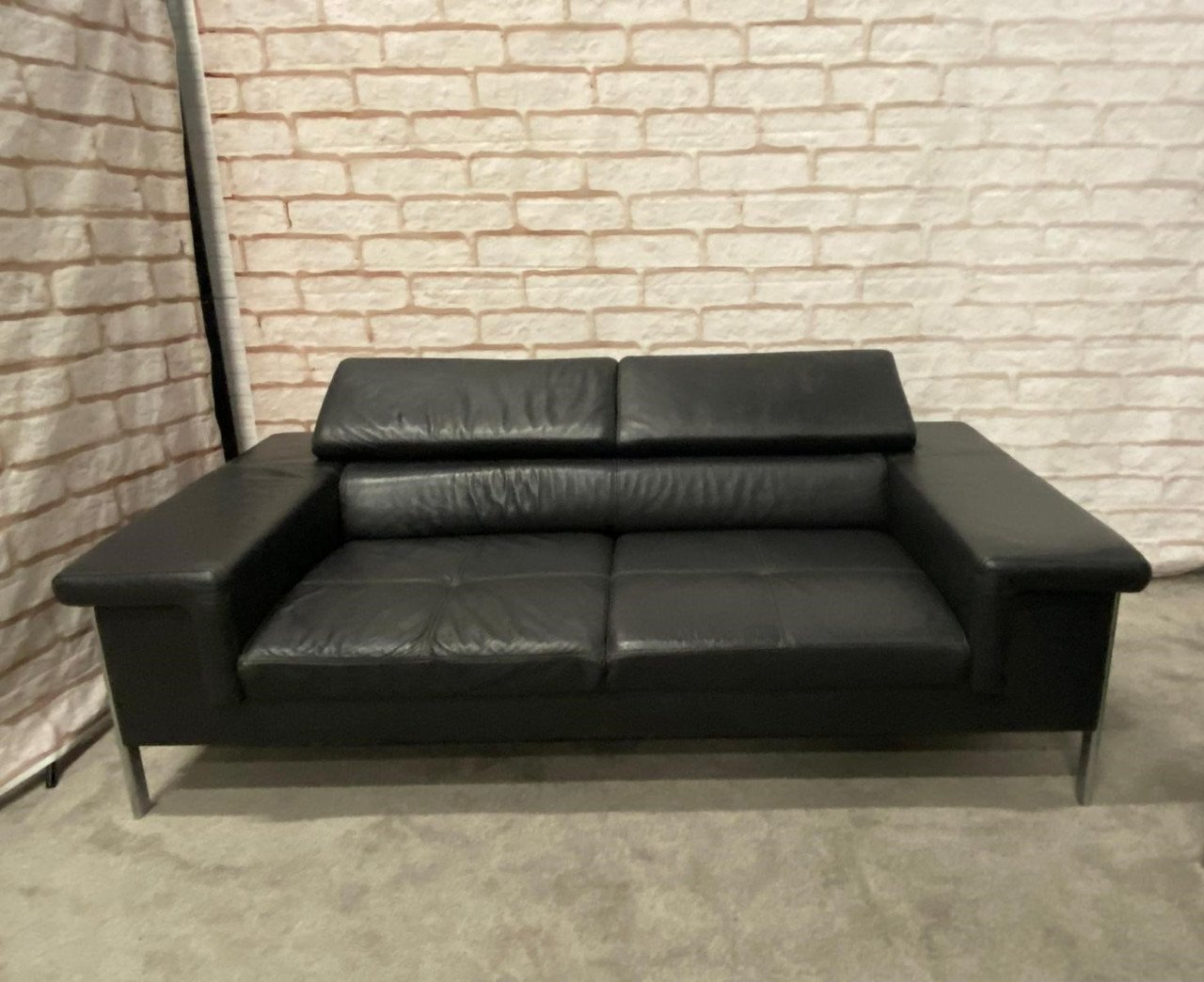 GRATIS LEVERING HEEL NL Montel Design Echt Leer Bankstel