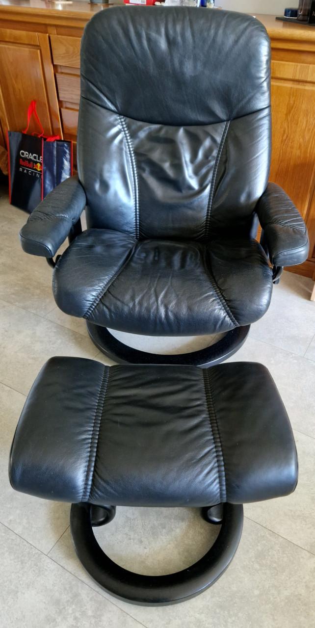 Stressless fauteuil met Hocker