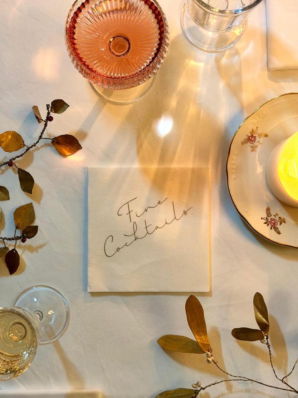 Cocktail servetten