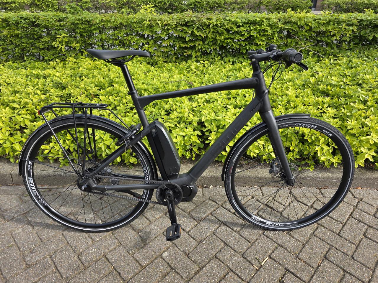 Schitterende Bmc elektrische heren fiets met Shimano middenmotor 500wh