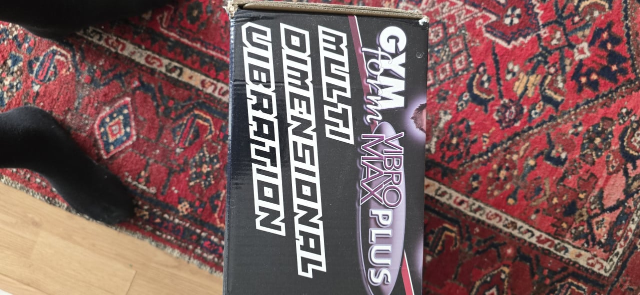 VIBRO MAX PLUS FITNESS SPLINTERNIEUW IN ONGEOPENDE DOOS ZIE FOTO'S