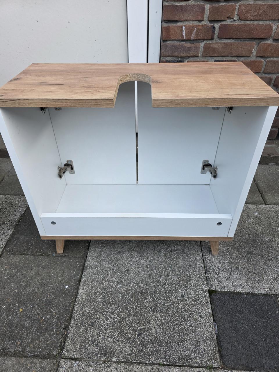 Wastafelmeubel- 55cm H-60cm L-28cm B