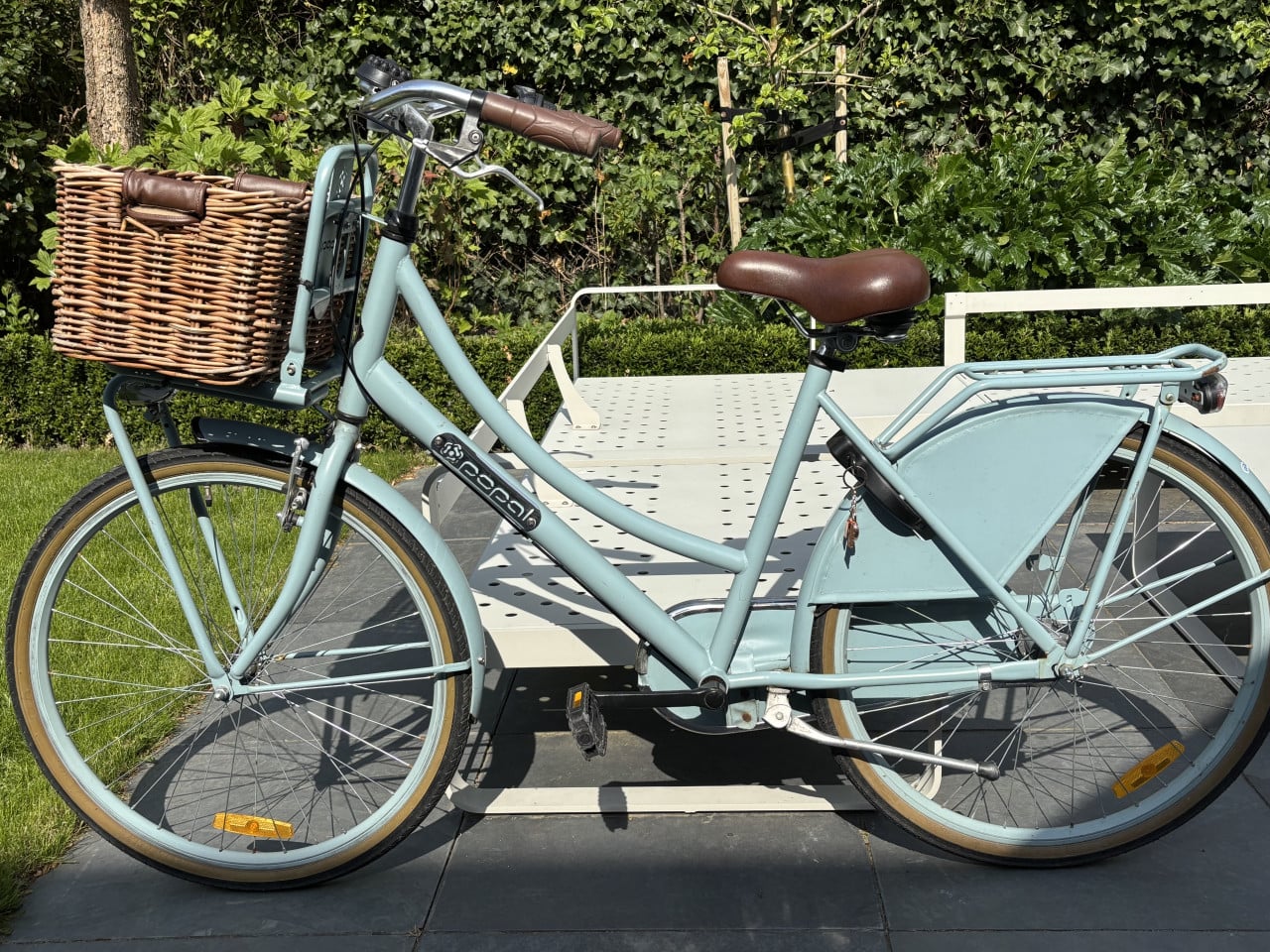 Popal meisjesfiets 26 inch lichtblauw