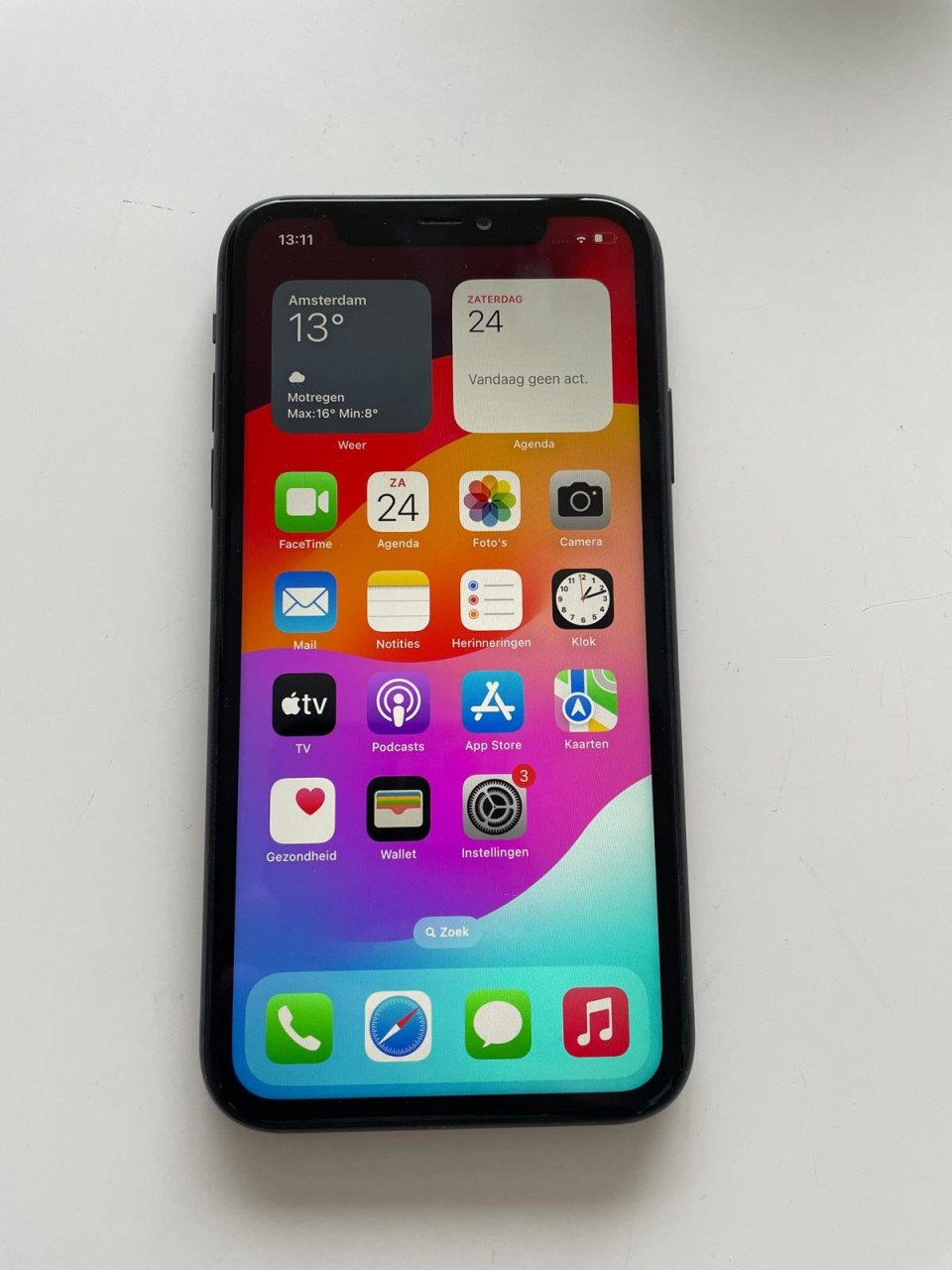 Apple iPhone 11 64GB Zwart - Compleet + accessoires