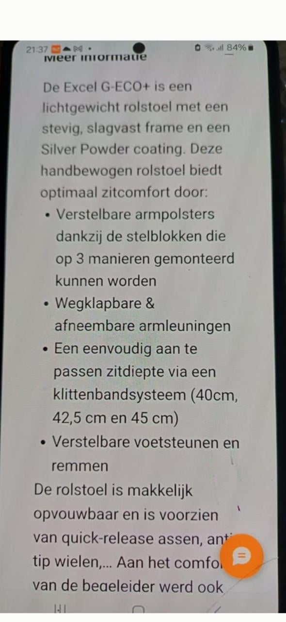 Rolstoel opvouwbaar lichtgewicht