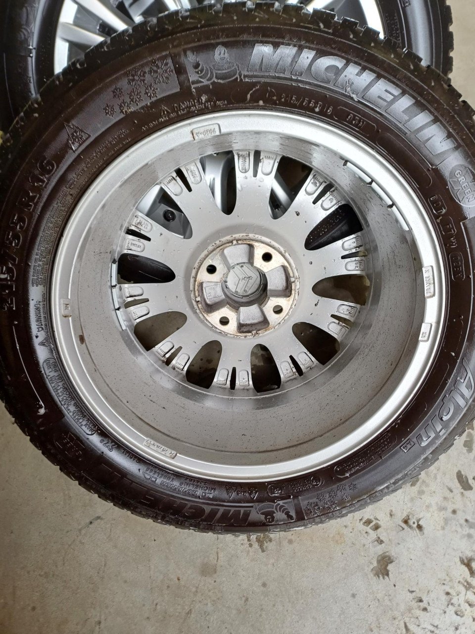 Velgen met winterbanden