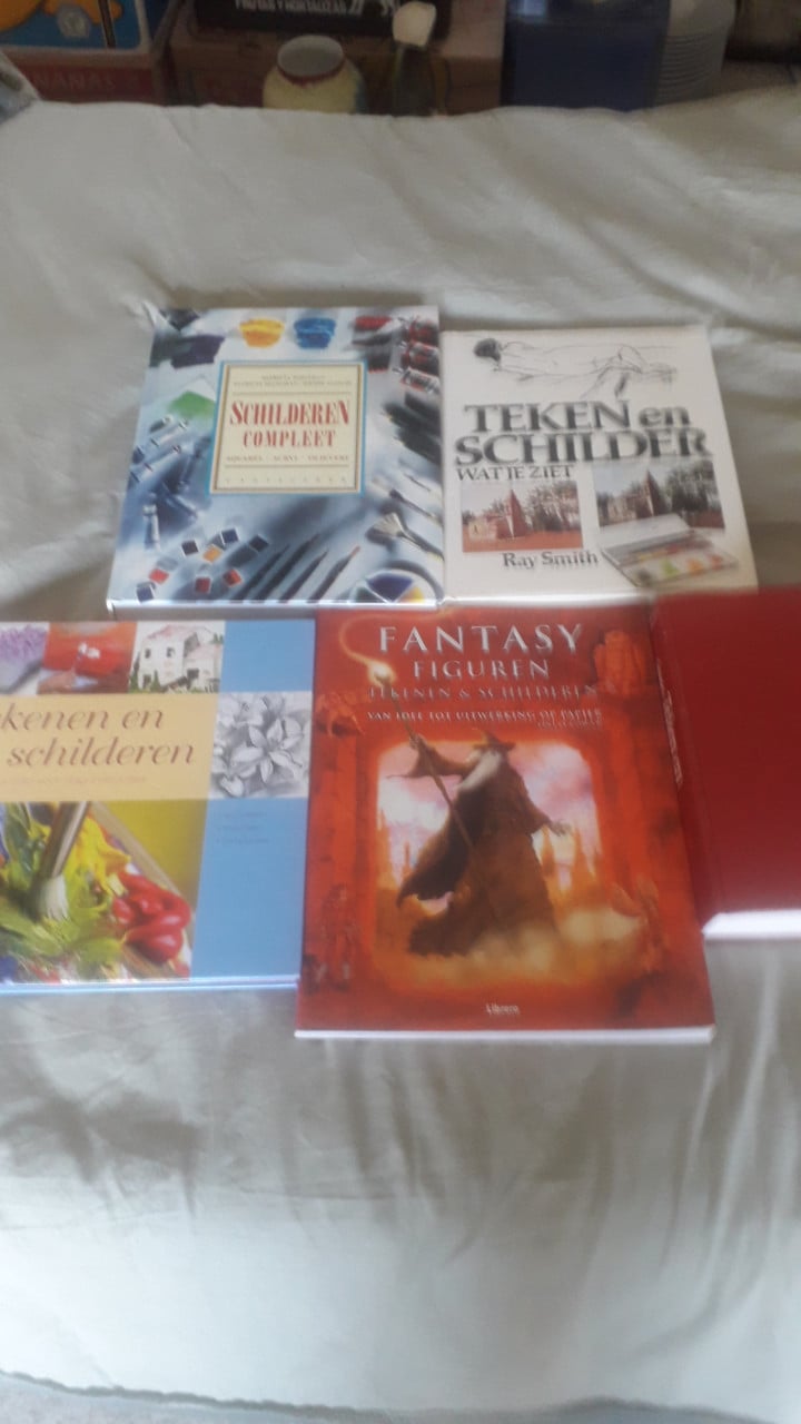 Teken en schilderboeken