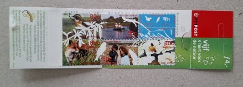 Postzegelboekje Hart Voor De Natuur 2000 Postfris