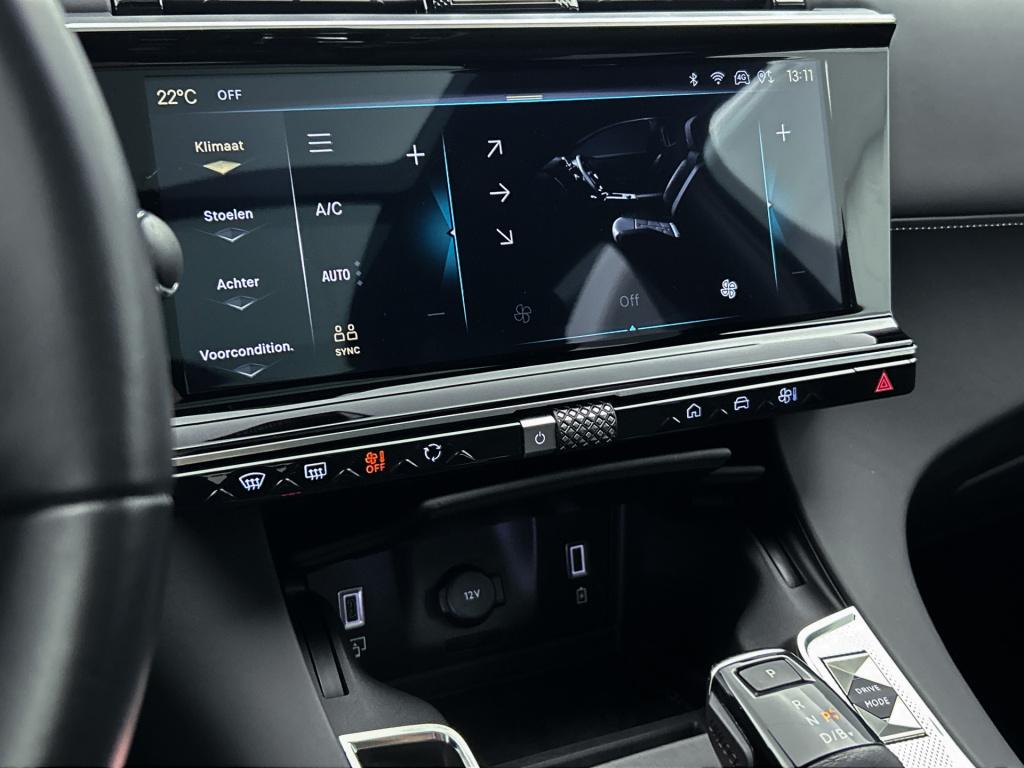 Ds Ds 7 e-tense 225 etoile | nappa zwart leder | focal hifi | wegklapbare t