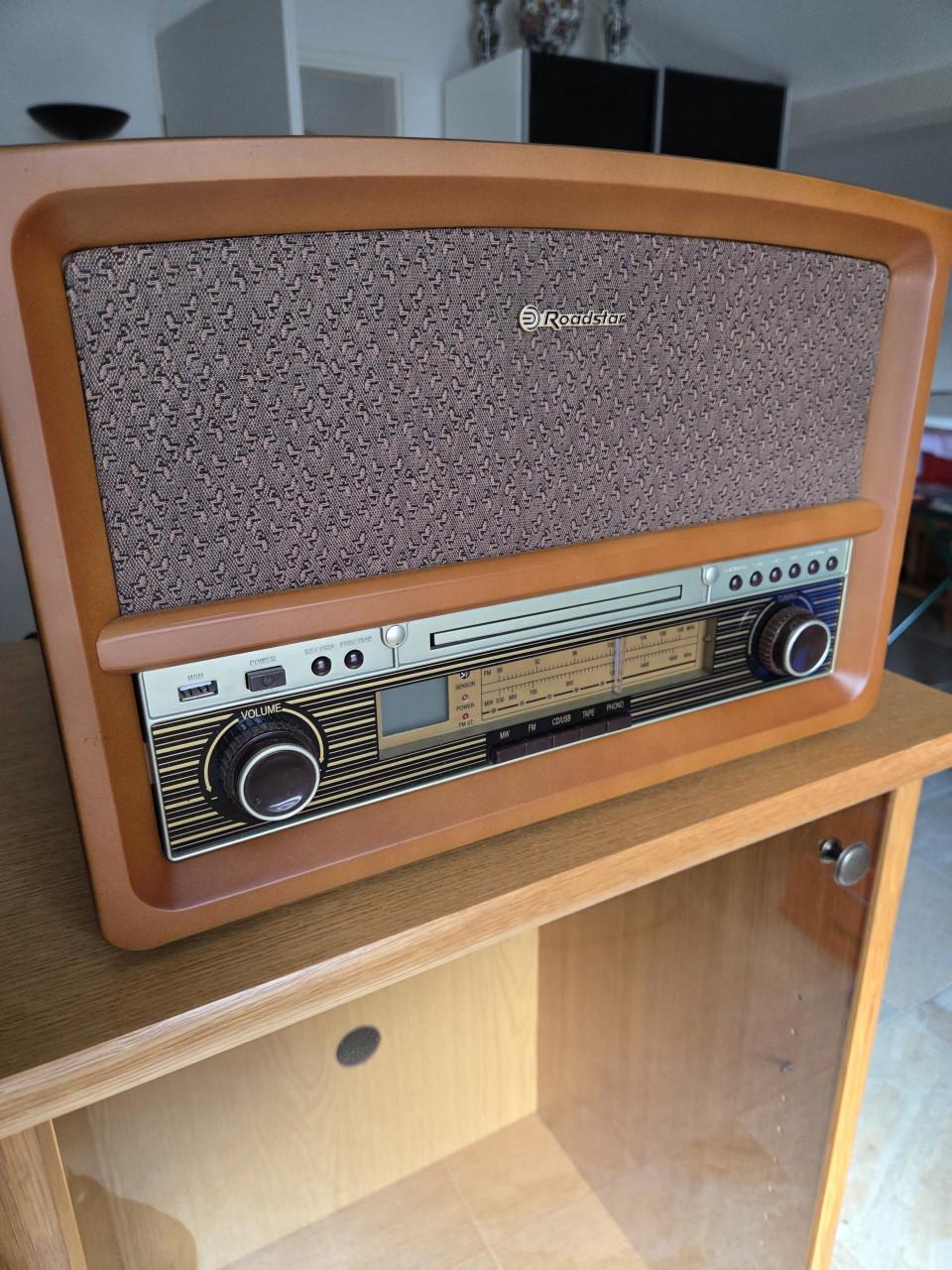 Roadstar Lp Cd Cassette Radio