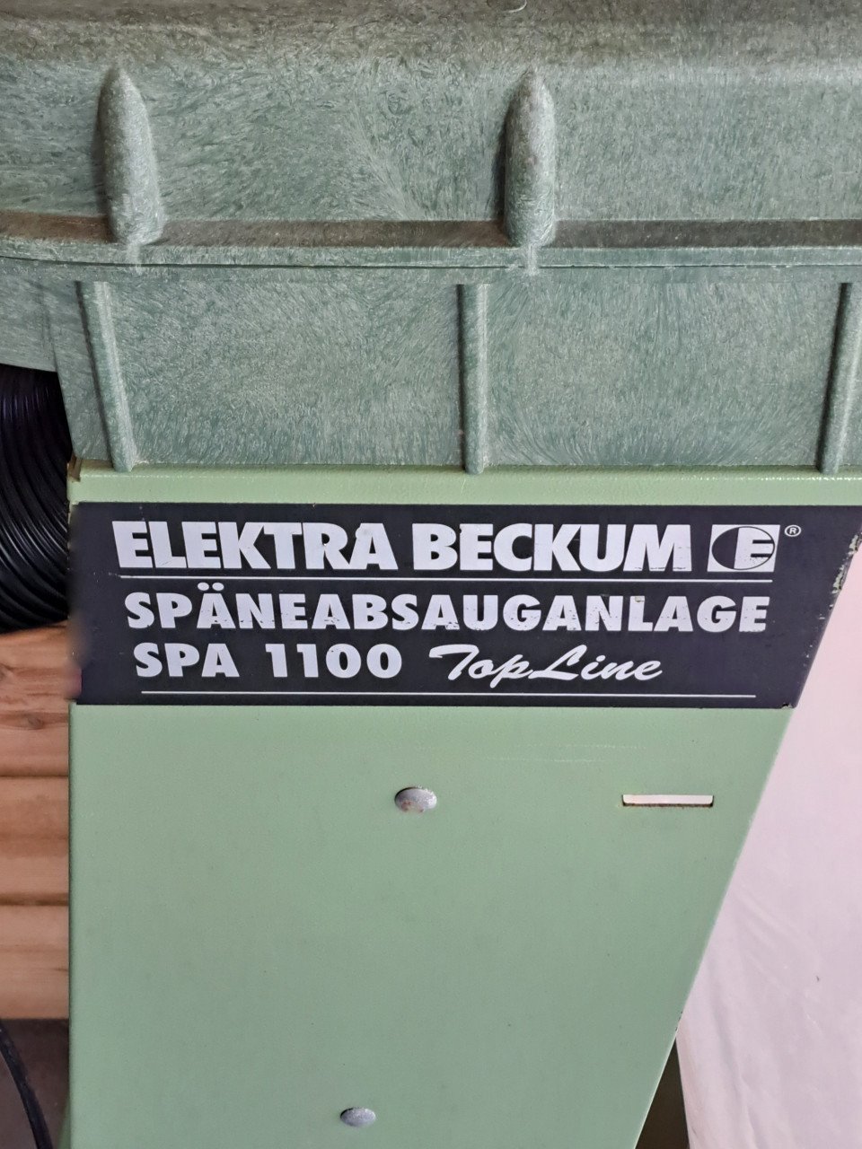 Elektra Beckum (Metabo) SPA 1100 stofafzuiging incl. fijnstoffilter (230V)