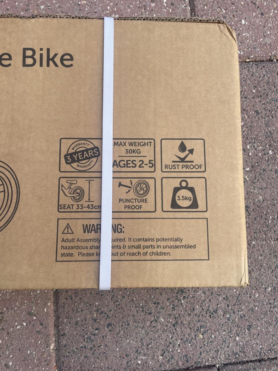 Kunststof loopfiets whizz