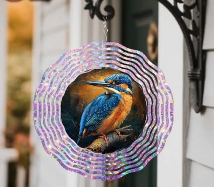 Windspinner ijsvogel #2