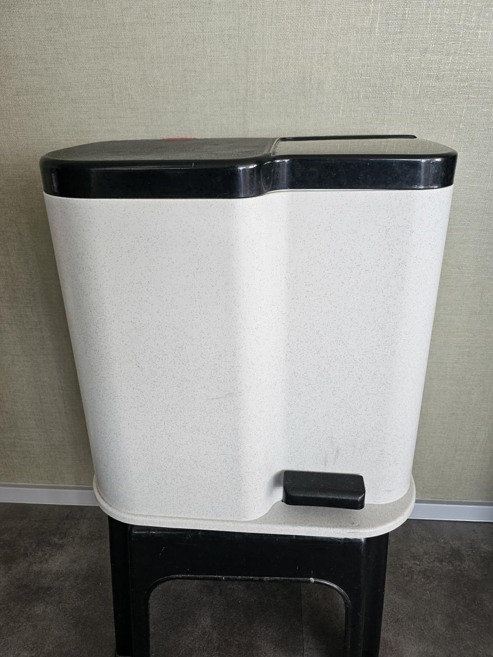 Dubbele keuken afvalbak