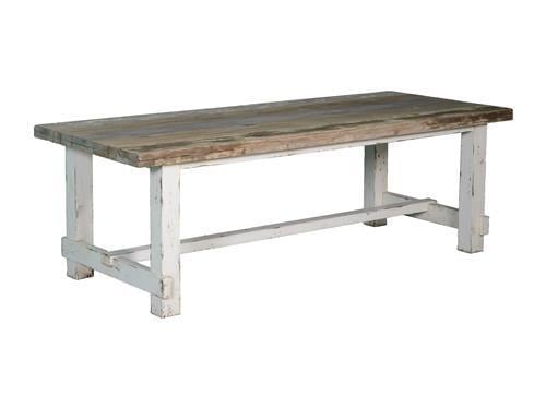 EETKAMERTAFEL MET LANDELIJKE UITSTRALING