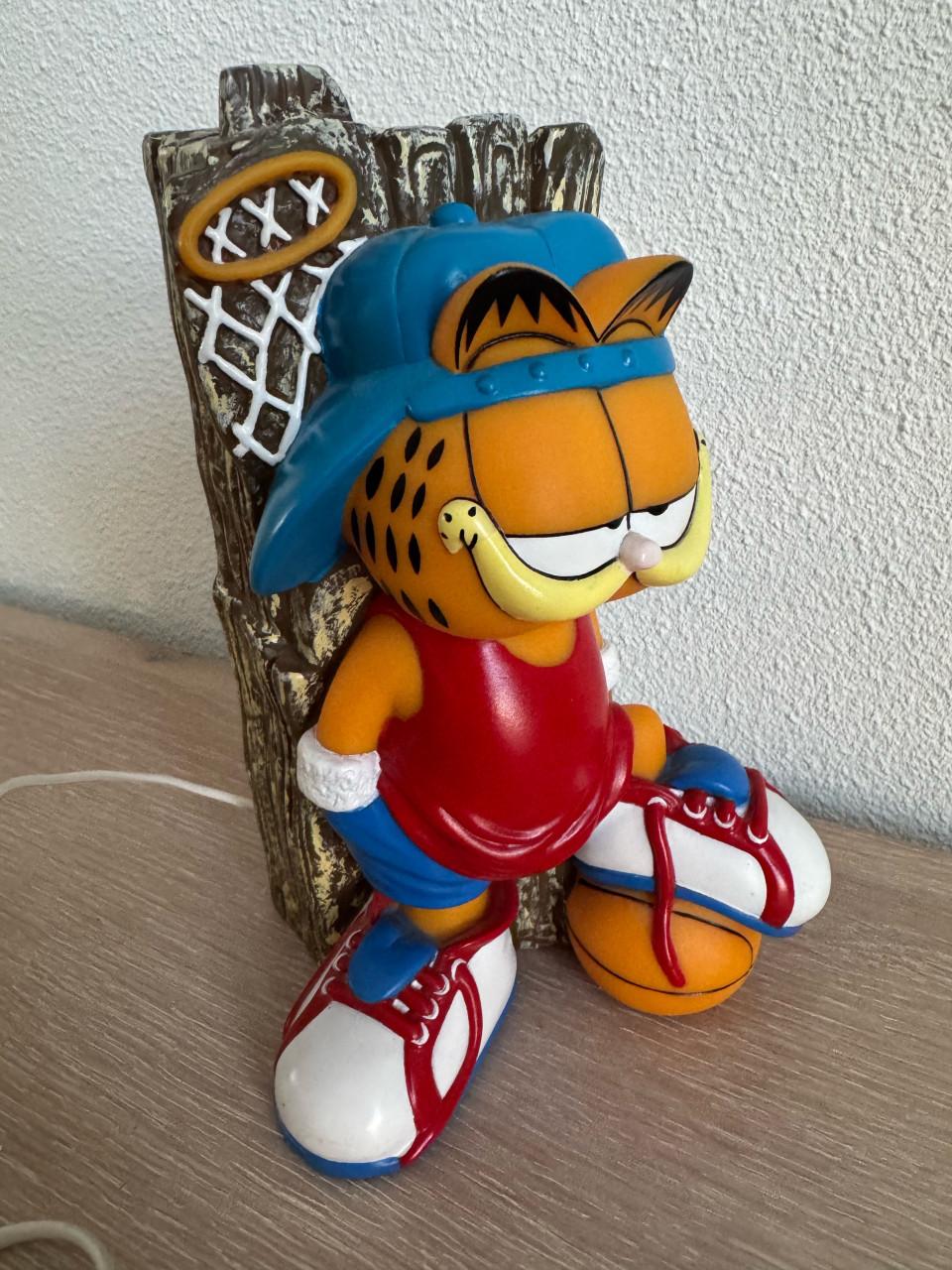 Vintage Garfield Telefoon - Basketbal (werkend)
