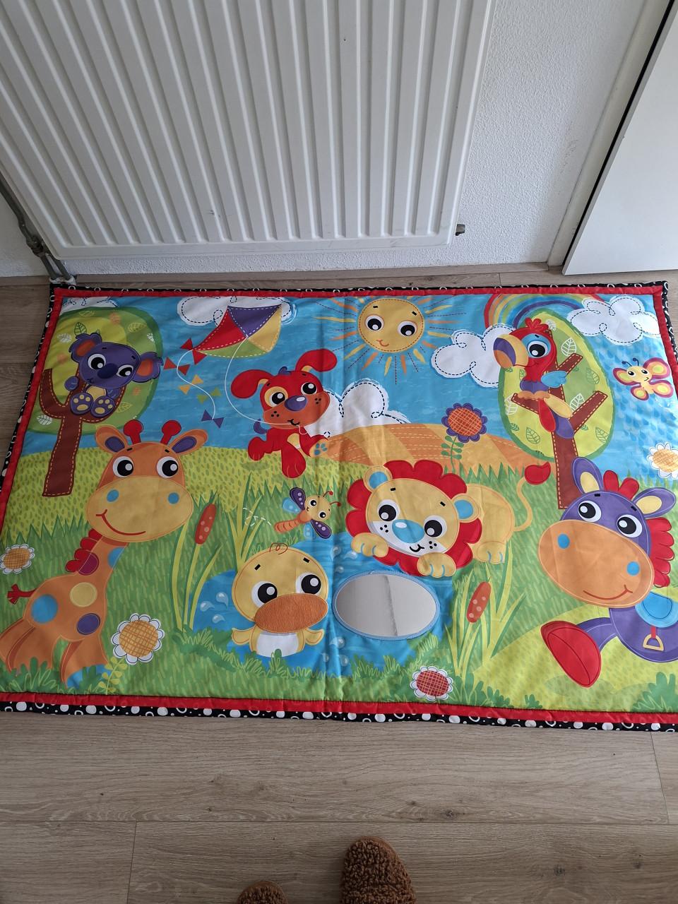 Vloerkleed met babygym
