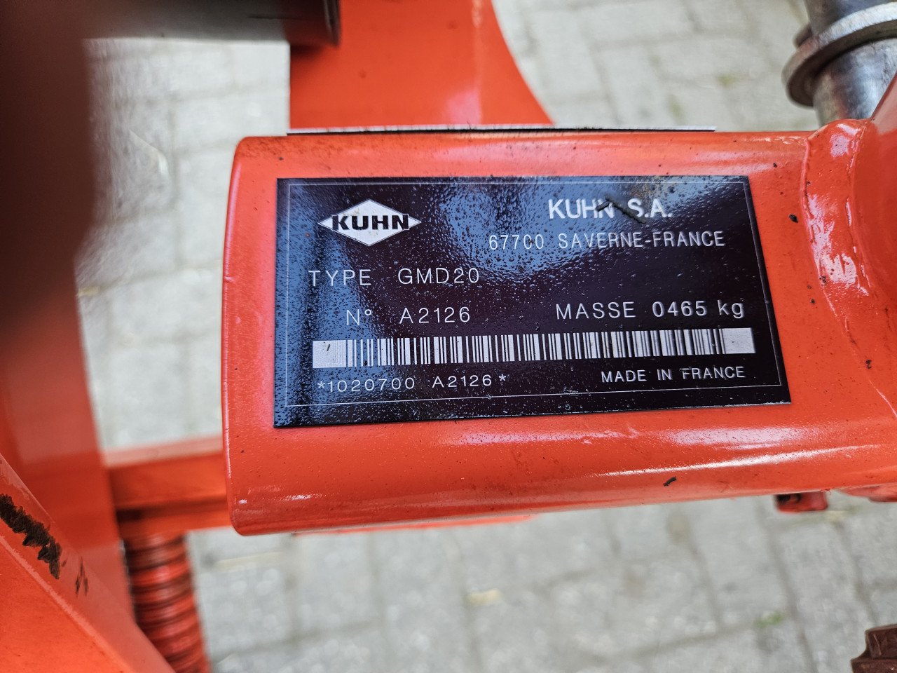 Kuhn GMD 20 Schijvenmaaier