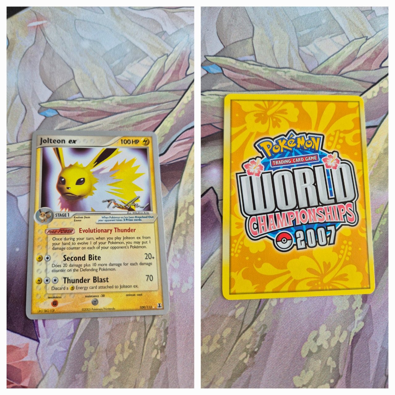Pokemon TCG WC 2007 kaarten - 5 stuks