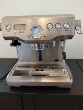 Sage Dual Boiler + Sage Smart Grinder + barista-assecoires