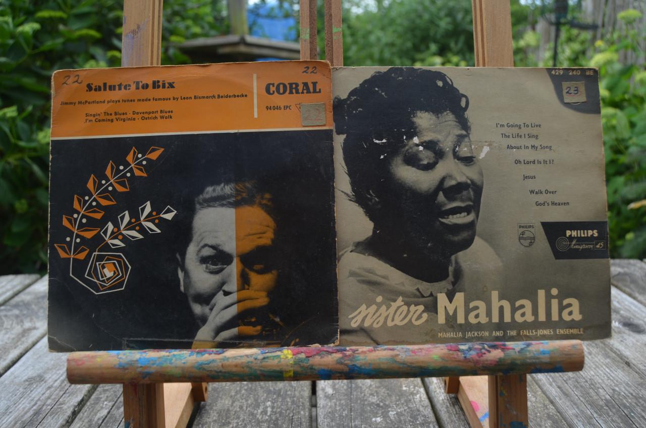 Ca. 80 Jazz singles jaren '50, '60, '70