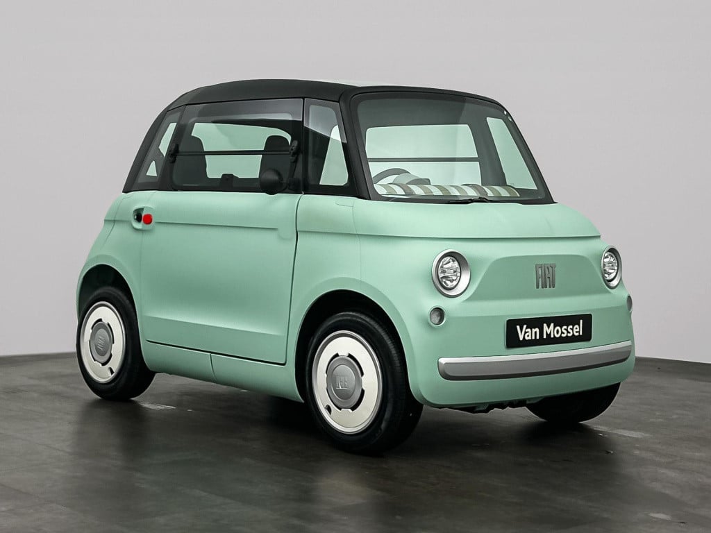 Fiat Topolino | led verlichting | panorama dak | smartphone houder | uit vo