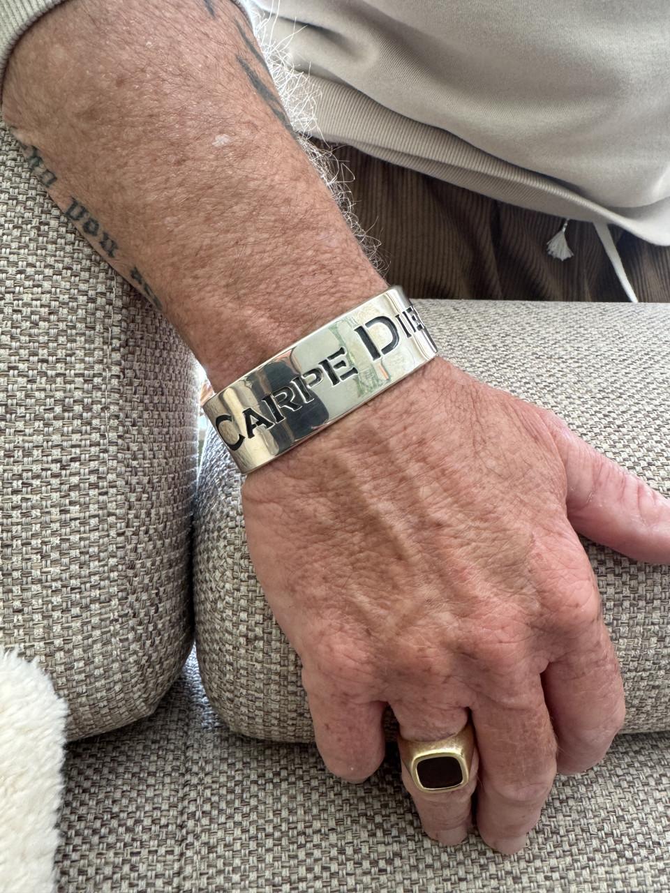 Zilveren armband "Carpa Diem " -Sterling Zilver 925