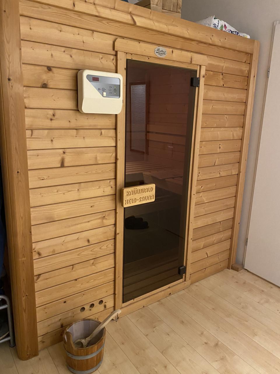 Finse saunacabine 2.00 X 1.50 m