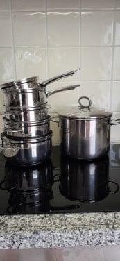Soeppan en 5-delige BK pannenset