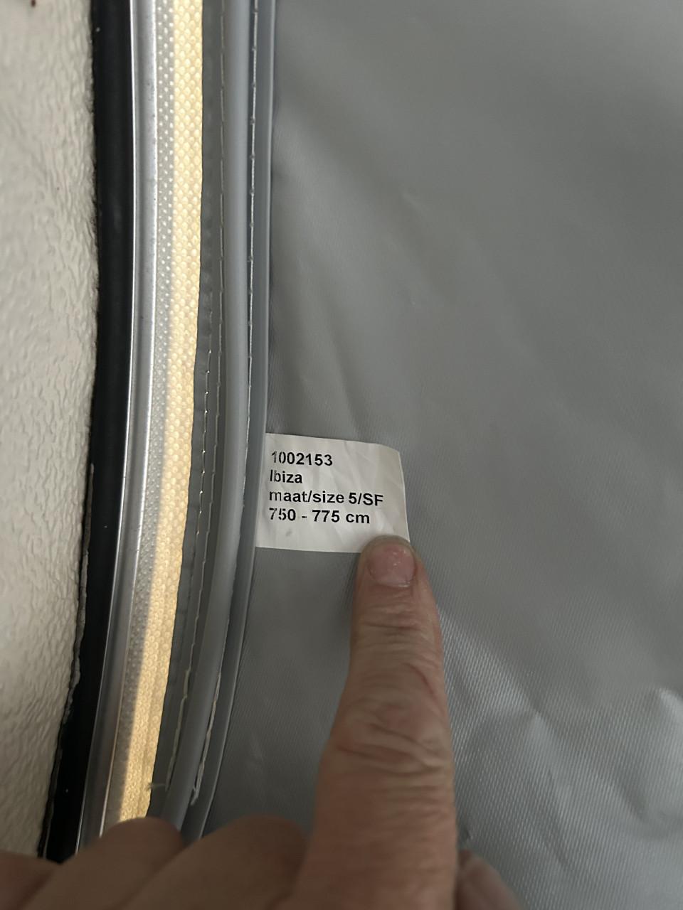 Dorema voortent ibiza 240 maat 5