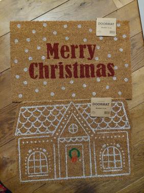 Kerst deurmatten nieuw €5 per stuk