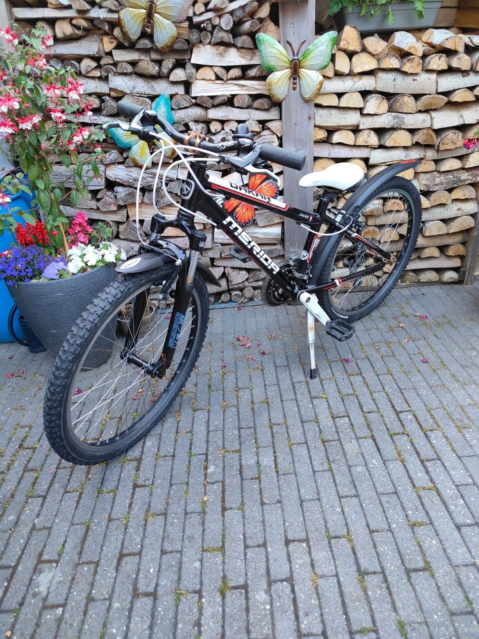 Merida Dakar 24 inch mountainbike 24 versnellingen verende voorvork