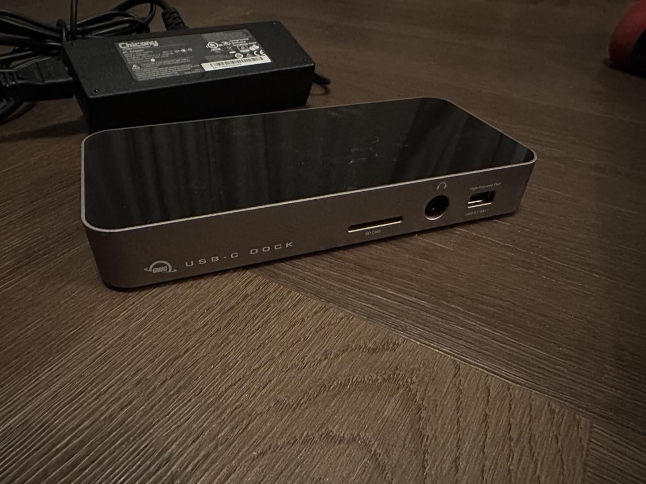 OWC USB-C Dock voor laptops (met o.a. HDMI, USB, Ethernet en audio)