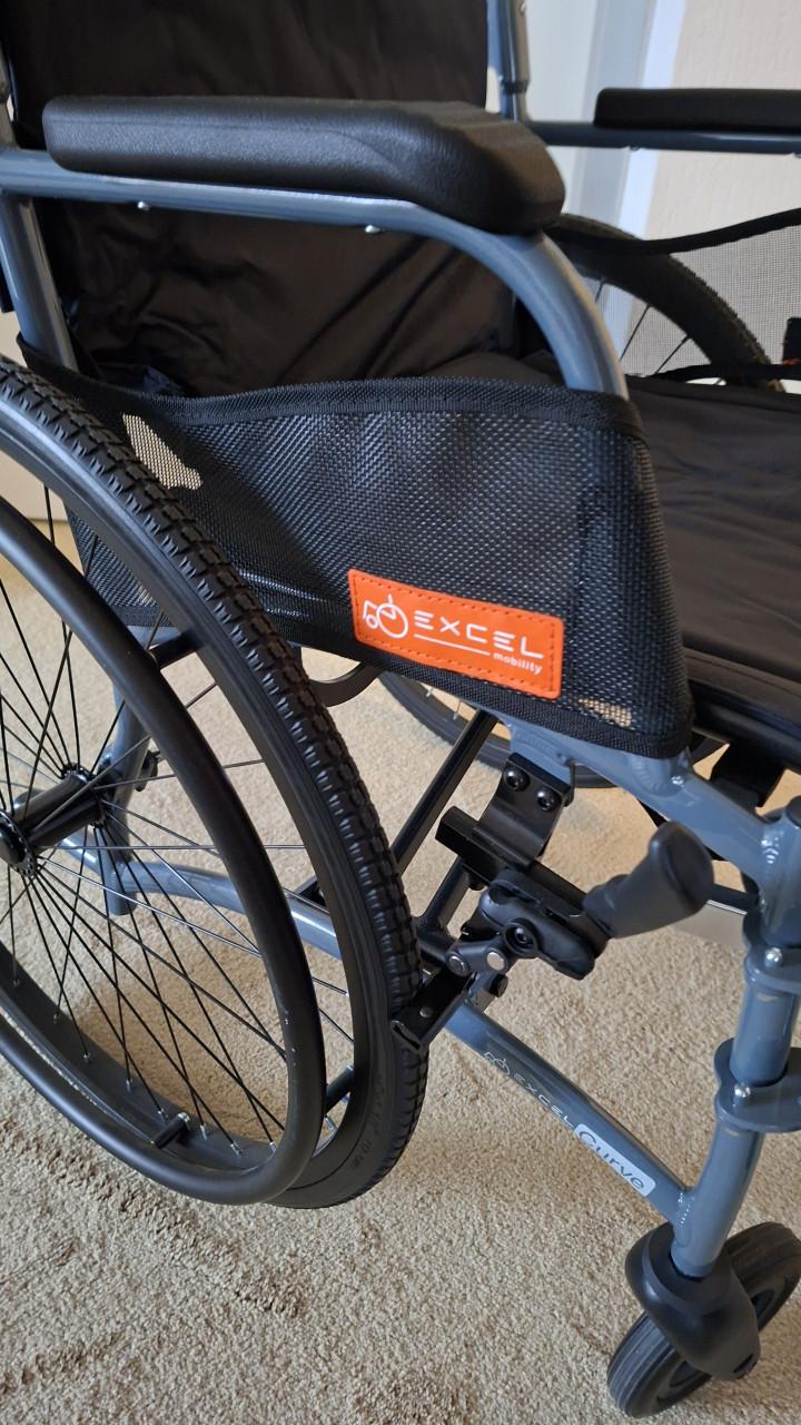 Rolstoel Excel Curve 24 " Nieuw !