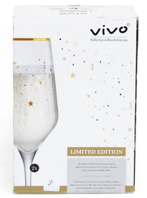 Villeroy & Boch vivo Limited Edition Champagne fluit , uitgave AH