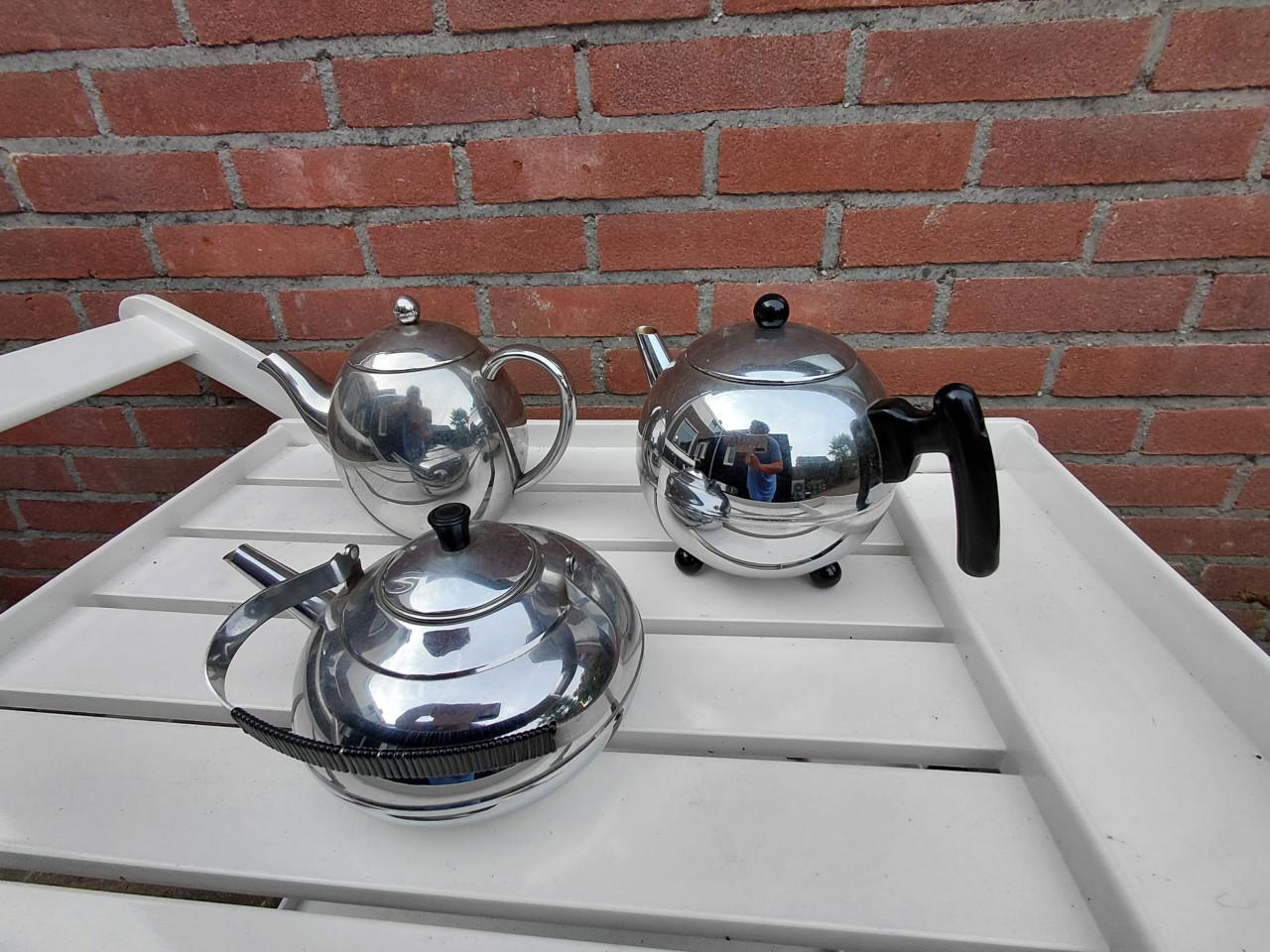 Retro Thee potjes, diverse soorten