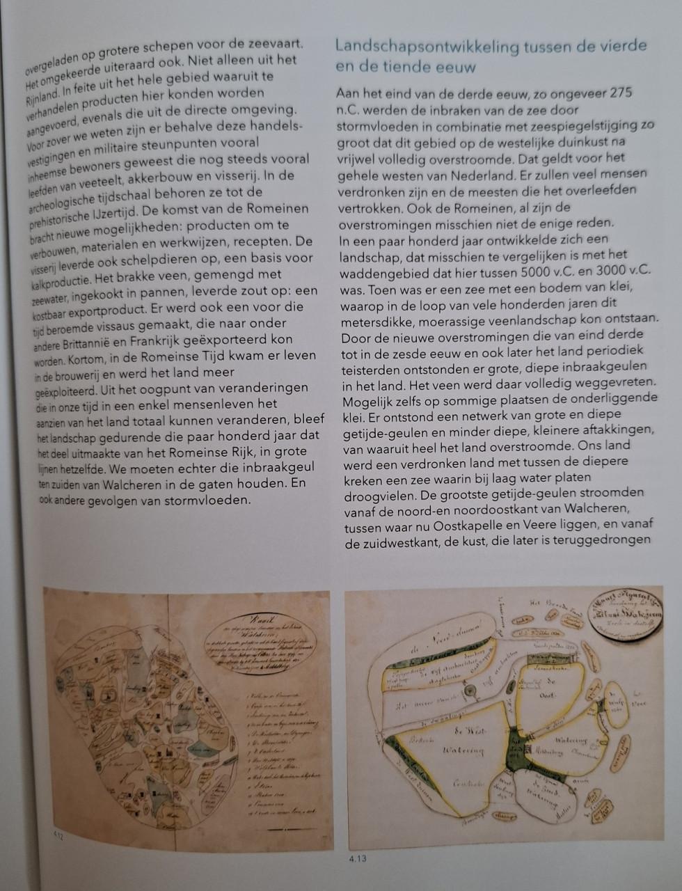 De Zeeuwse Rivièra, Actueel landschap in een zee van tijd. Door  Kees Bos