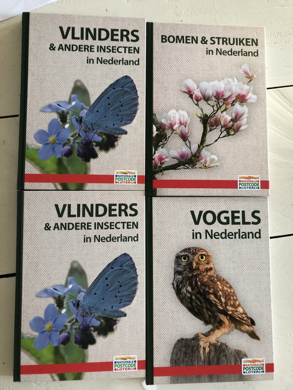 Postcodeloterij natuurboeken