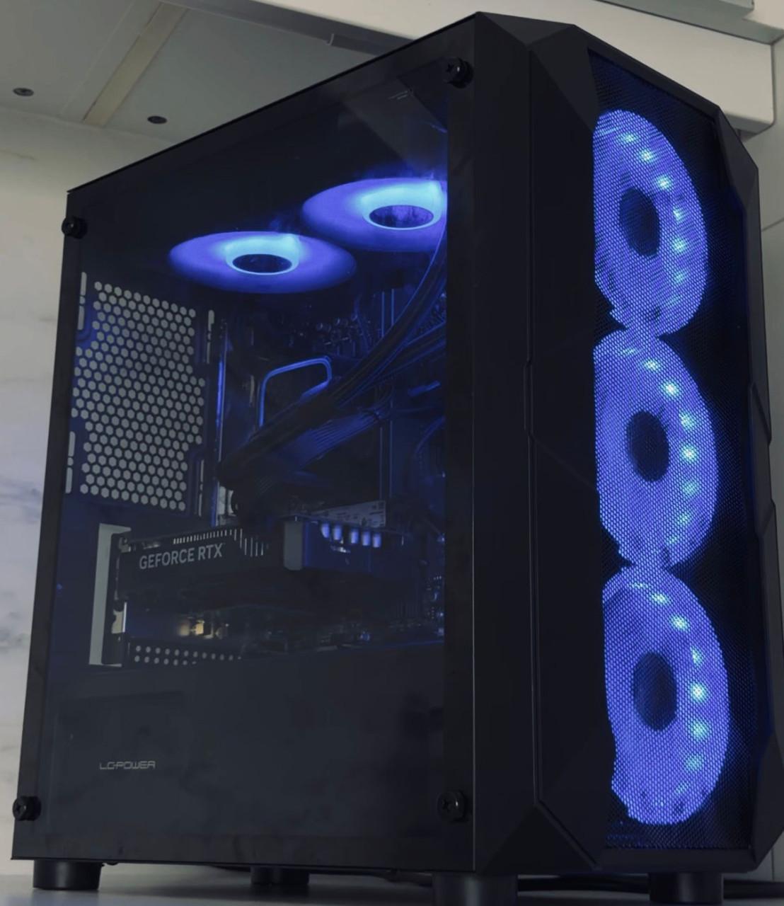 Game pc - RTX 4060 8GB - Kingston M.2  1000GB SSD - I5 - 16GB Watergekoeld