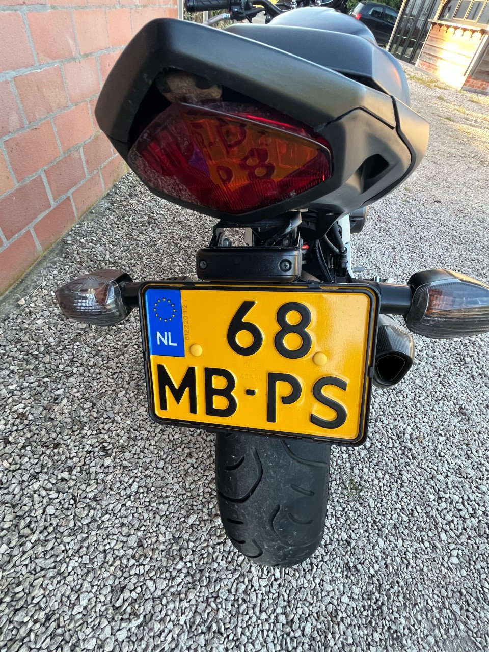 Honda cb 600 hornet 2012 weinig km.