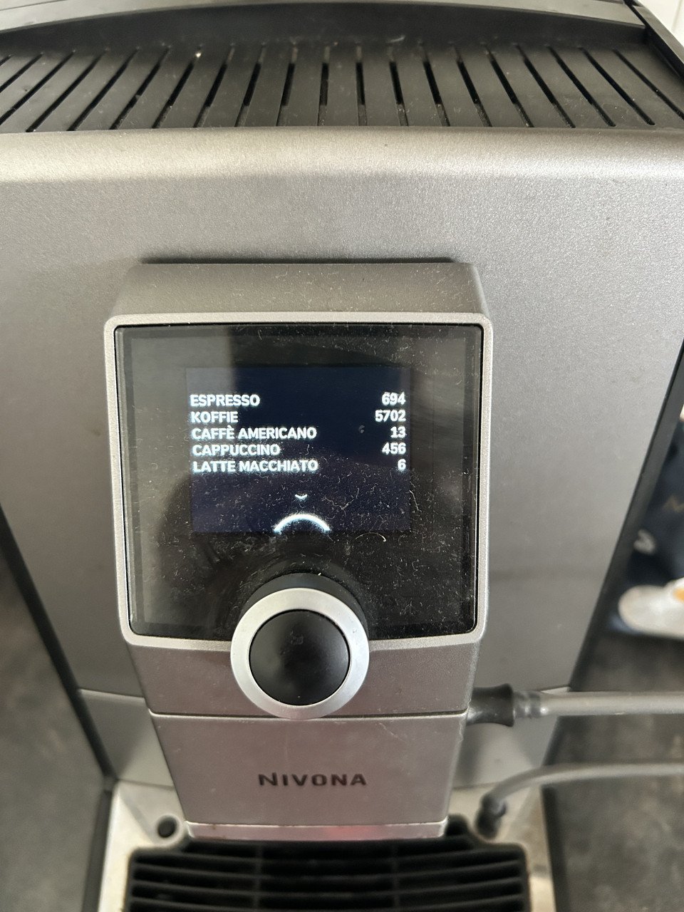 Volautomaat koffiemachine