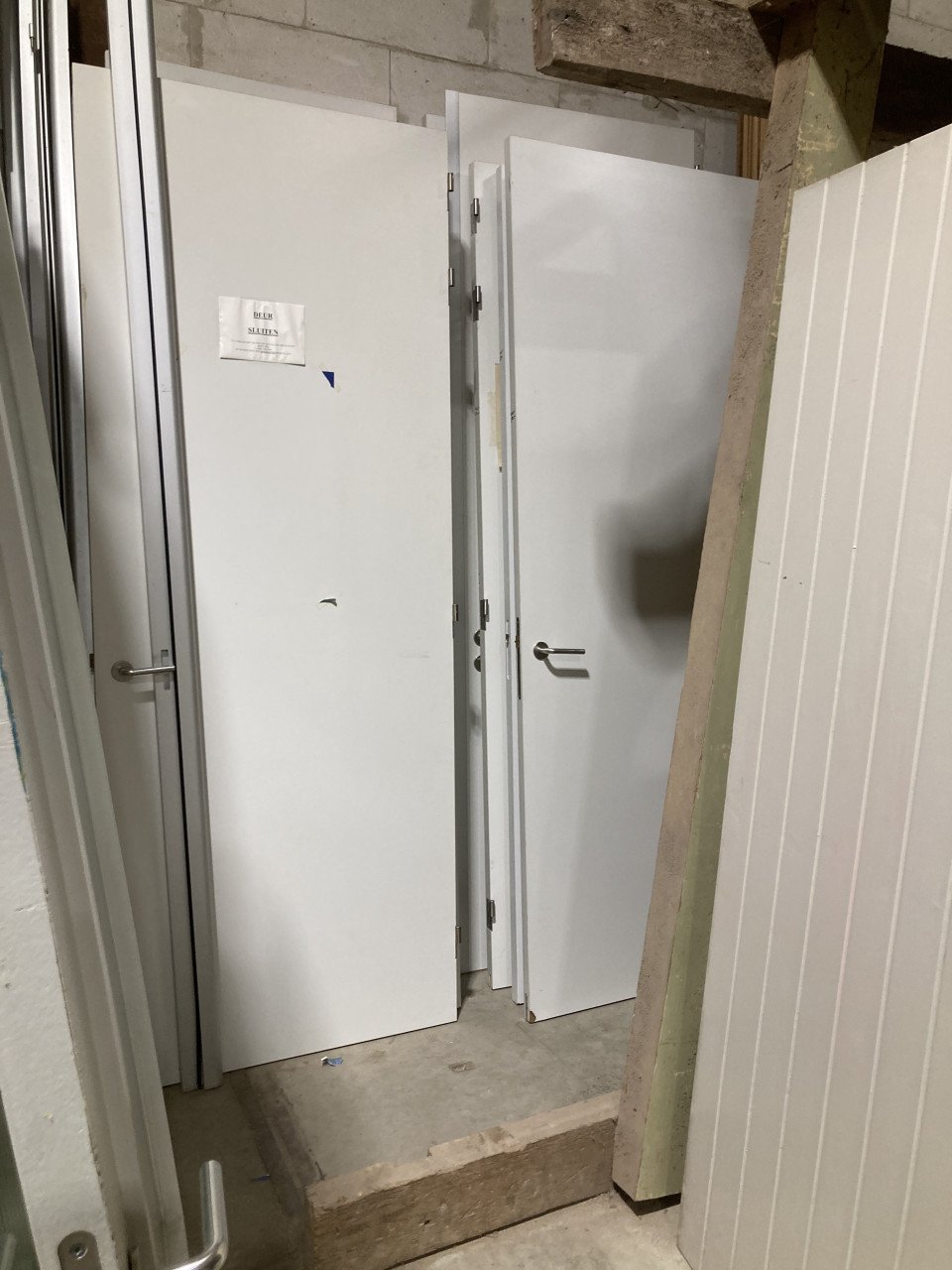 Set dubbele deuren