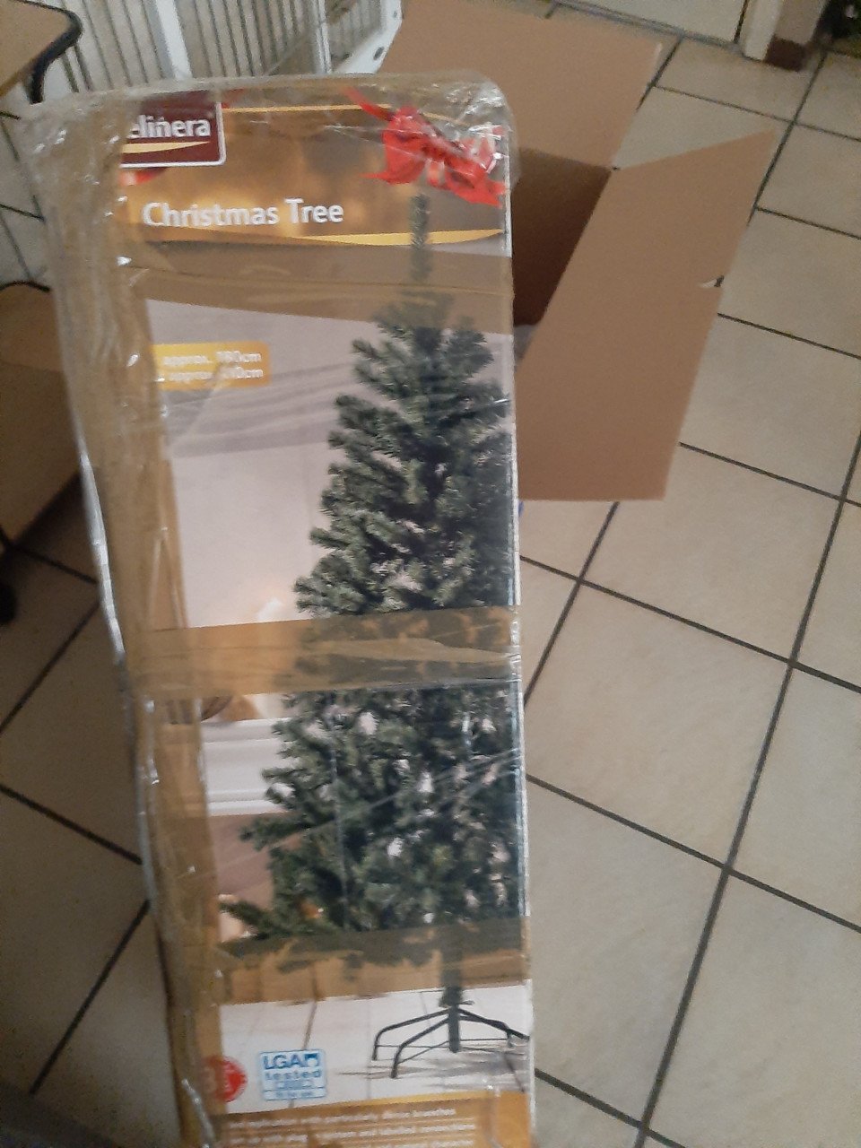 Kunst kerstboom
