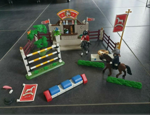 Playmobil Paardenwedstrijd podium