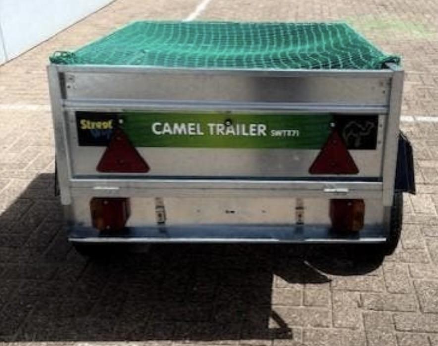 Compacte bagagewagen. Vakantiklaar !!